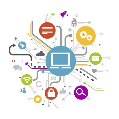 Illustration of social media concept